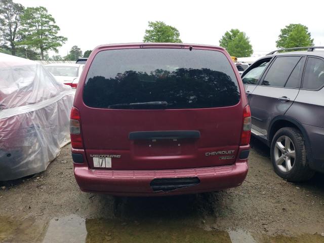 1GNDV03E35D100224 - 2005 CHEVROLET VENTURE BURGUNDY photo 6