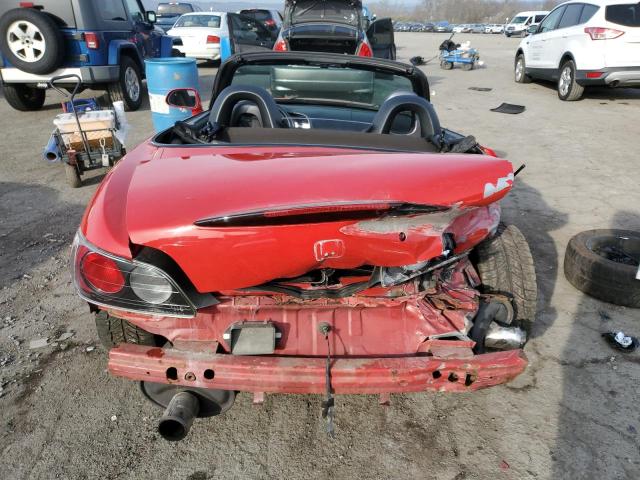 JHMAP11473T004605 - 2003 HONDA S2000 RED photo 6