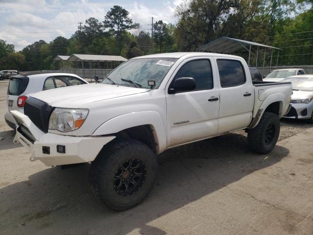 3TMJU62N09M071441 - 2009 TOYOTA TACOMA DOUBLE CAB PRERUNNER WHITE photo 1