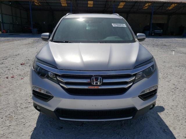 5FNYF6H03GB105510 - 2016 HONDA PILOT ELITE SILVER photo 5