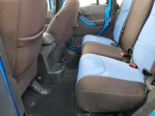1C4HJWEG1FL718530 - 2015 JEEP WRANGLER U SAHARA BLUE photo 10