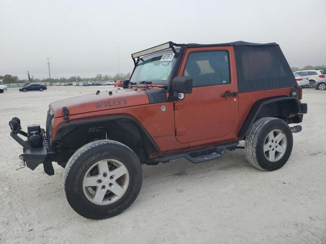 1C4AJWAG1EL253754 - 2014 JEEP WRANGLER SPORT ORANGE photo 1