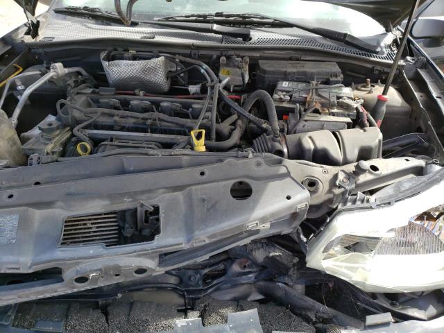 1FAHP34N18W151286 - 2008 FORD FOCUS S/SE BLACK photo 11