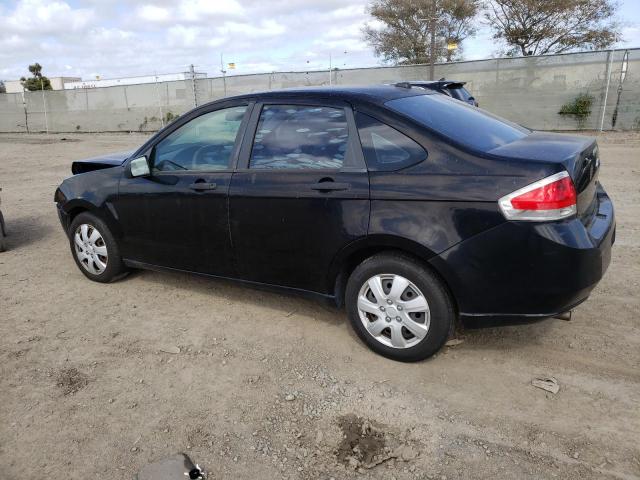 1FAHP34N18W151286 - 2008 FORD FOCUS S/SE BLACK photo 2