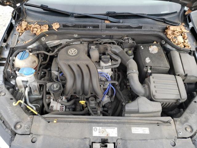 3VW2K7AJ9FM304286 - 2015 VOLKSWAGEN JETTA BASE 灰色 照片 11