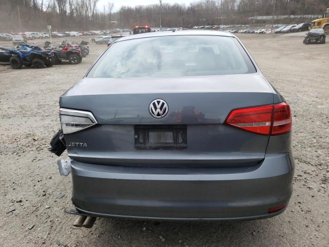 3VW2K7AJ9FM304286 - 2015 VOLKSWAGEN JETTA BASE 灰色 照片 6