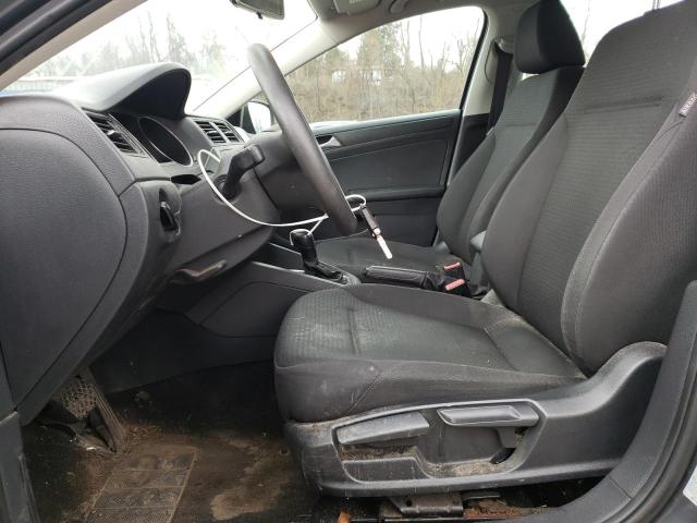 3VW2K7AJ9FM304286 - 2015 VOLKSWAGEN JETTA BASE 灰色 照片 7