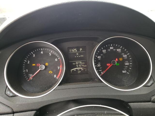 3VW2K7AJ9FM304286 - 2015 VOLKSWAGEN JETTA BASE 灰色 照片 9