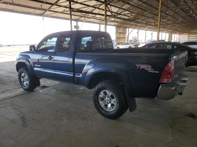 5TETU62N07Z341230 - 2007 TOYOTA TACOMA PRERUNNER ACCESS CAB BLUE photo 2