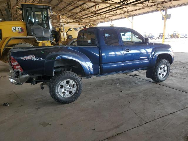 5TETU62N07Z341230 - 2007 TOYOTA TACOMA PRERUNNER ACCESS CAB BLUE photo 3