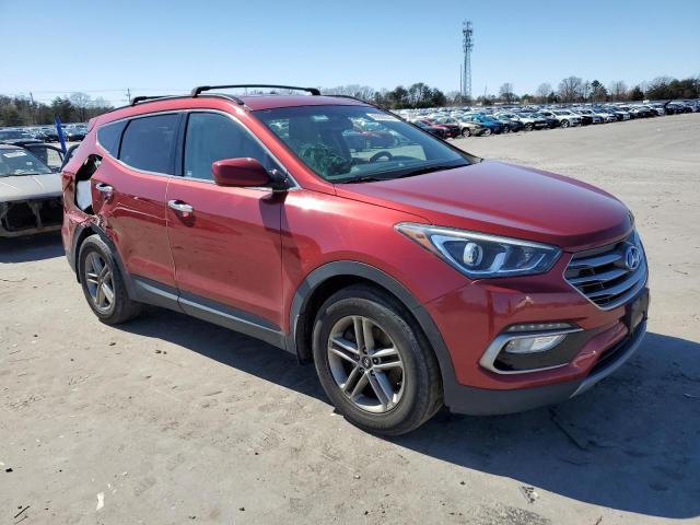 5XYZU3LB5HG494081 - 2017 HYUNDAI SANTA FE S RED photo 4