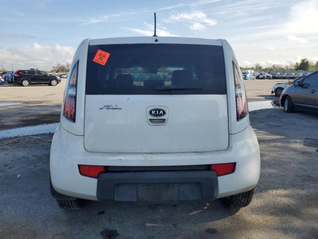 KNDJT2A24A7053378 - 2010 KIA SOUL + WHITE photo 6