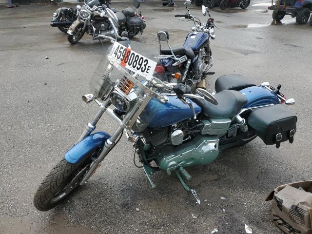 1HD1GNW135K318508 - 2005 HARLEY-DAVIDSON FXDLI BLUE photo 2