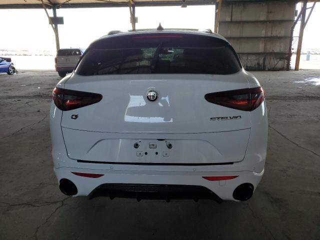 ZASPAKBN7N7D25427 - 2022 ALFA ROMEO STELVIO TI WHITE photo 6