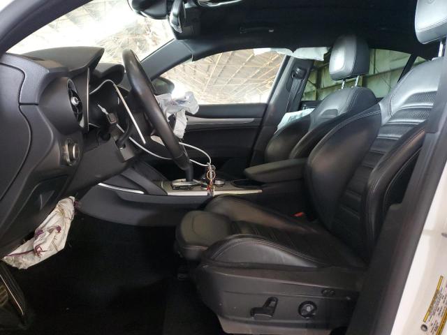 ZASPAKBN7N7D25427 - 2022 ALFA ROMEO STELVIO TI WHITE photo 7