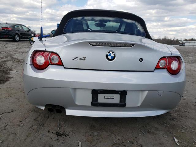 4USBT33535LS58456 - 2005 BMW Z4 2.5 SILVER photo 6