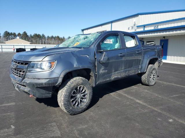 1GCGTEEN6J1301987 - 2018 CHEVROLET COLORADO ZR2 GRAY photo 1