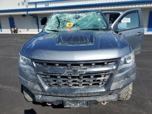 1GCGTEEN6J1301987 - 2018 CHEVROLET COLORADO ZR2 GRAY photo 11