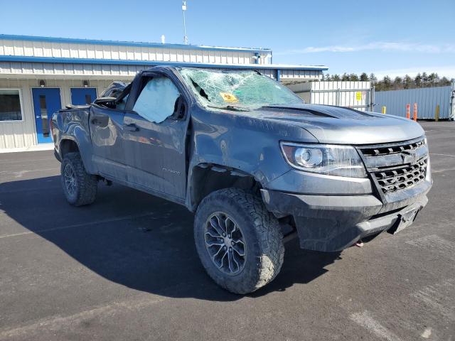 1GCGTEEN6J1301987 - 2018 CHEVROLET COLORADO ZR2 GRAY photo 4