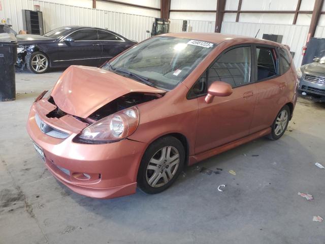 JHMGD38627S045905 - 2007 HONDA FIT S 棕色 照片 1