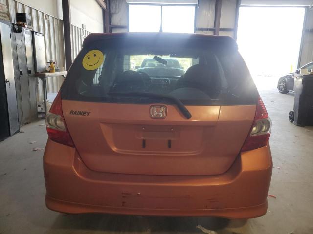 JHMGD38627S045905 - 2007 HONDA FIT S TAN photo 6