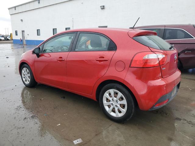 KNADN5A3XC6041551 - 2012 KIA RIO EX RED photo 2