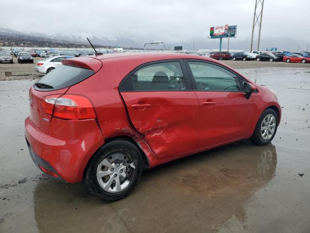 KNADN5A3XC6041551 - 2012 KIA RIO EX RED photo 3