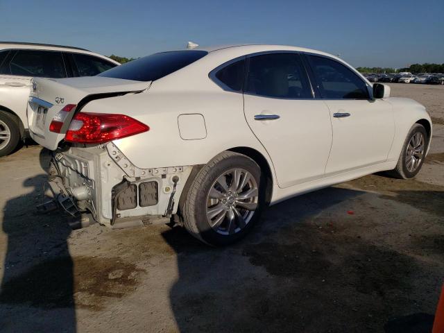 JN1BY1AP6EM260487 - 2014 INFINITI Q70 3.7 WHITE photo 3