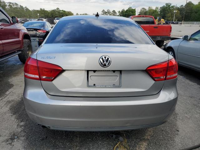 1VWAH7A36EC013322 - 2014 VOLKSWAGEN PASSAT S SILVER photo 6