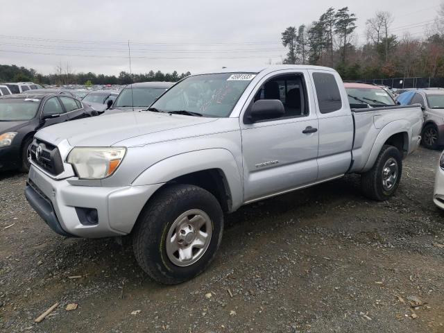 5TFUX4EN7CX012067 - 2012 TOYOTA TACOMA ACCESS CAB ვერცხლისფერი ფოტო 1