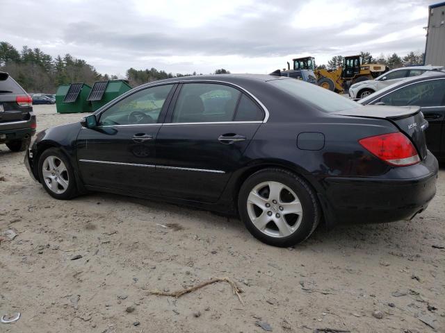 JH4KB16596C006798 - 2006 ACURA RL BLACK photo 2