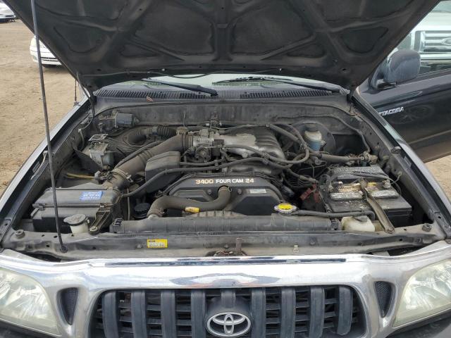 5TESN92N04Z385086 - 2004 TOYOTA TACOMA XTRACAB PRERUNNER გრაფიტი ფოტო 11