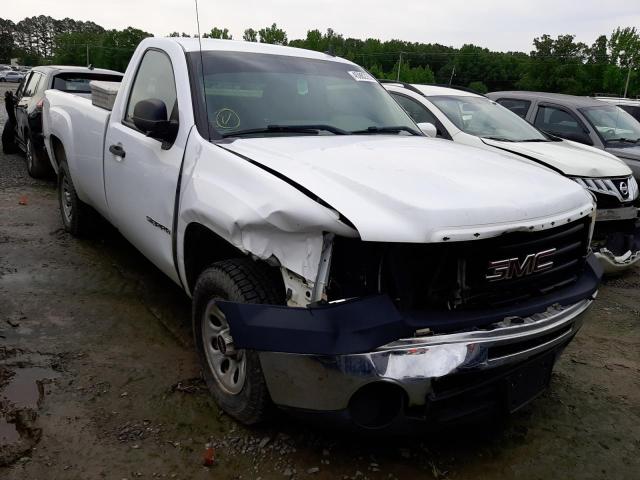 1GTEC14C89Z109743 - 2009 GMC SIERRA C1500 WHITE photo 1