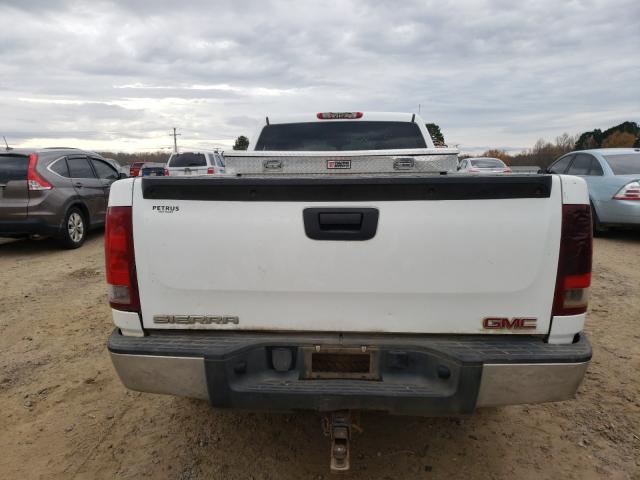 1GTEC14C89Z109743 - 2009 GMC SIERRA C1500 WHITE photo 6