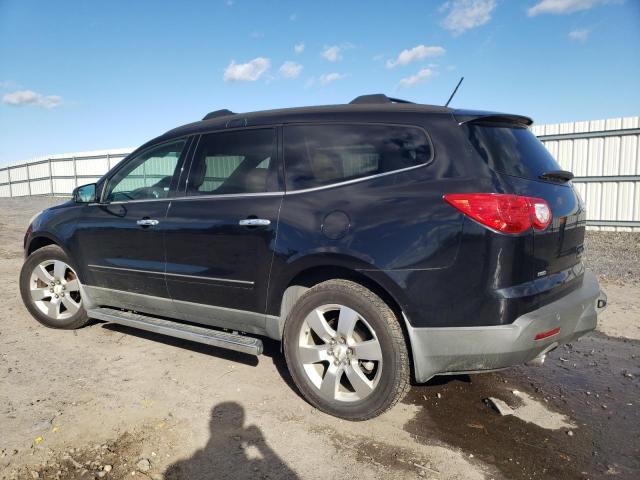 1GNKVLEDXCJ148489 - 2012 CHEVROLET TRAVERSE LTZ BLACK photo 2