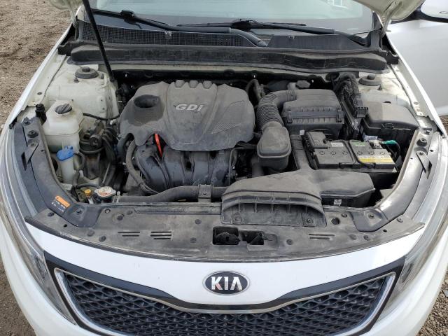 KNAGM4A78F5642139 - 2014 KIA OPTIMA LX WHITE photo 11