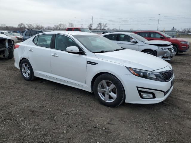 KNAGM4A78F5642139 - 2014 KIA OPTIMA LX WHITE photo 4