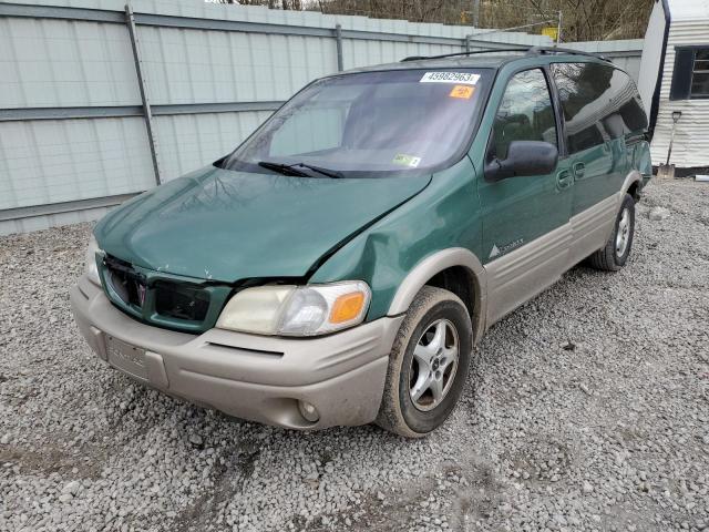 1GMDX03EXXD296731 - 1999 PONTIAC MONTANA / GREEN photo 1