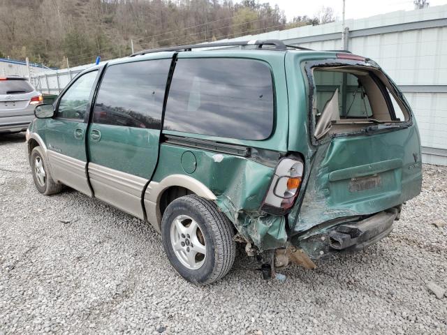 1GMDX03EXXD296731 - 1999 PONTIAC MONTANA / GREEN photo 2