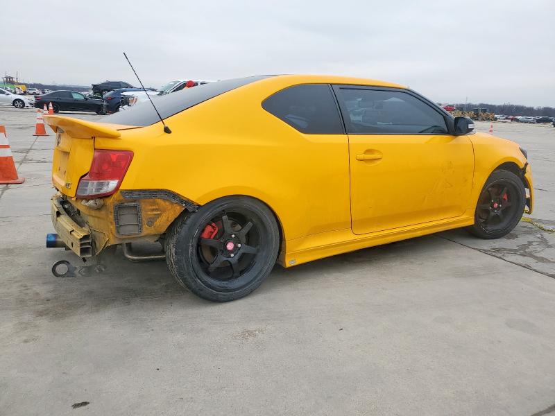 JTKJF5C77C3023084 - 2012 TOYOTA SCION TC 黄色 照片 3