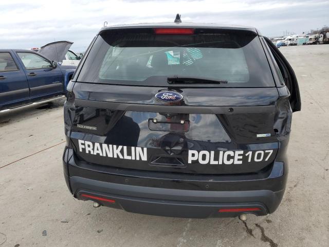 1FM5K8AR9HGB22799 - 2017 FORD EXPLORER POLICE INTERCEPTOR BLACK photo 6