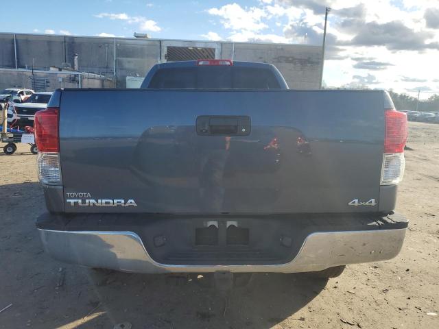 5TFUY5F13AX105552 - 2010 TOYOTA TUNDRA DOUBLE CAB SR5 BLUE photo 6