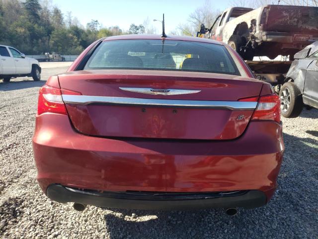 1C3CCBBG8DN717995 - 2013 CHRYSLER 200 TOURING RED photo 6