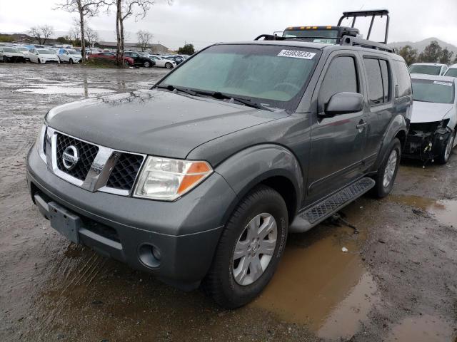 5N1AR18U77C618167 - 2007 NISSAN PATHFINDER LE GRAY photo 1