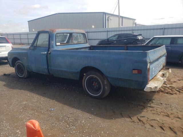 CS141A632878 - 1971 CHEVROLET C-10 BLUE photo 2