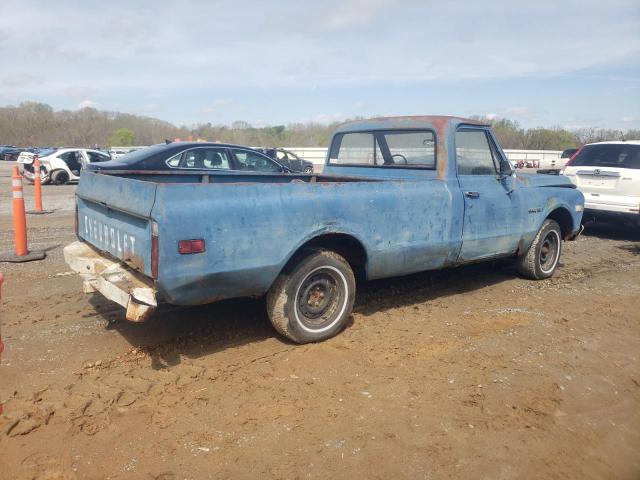 CS141A632878 - 1971 CHEVROLET C-10 BLUE photo 3