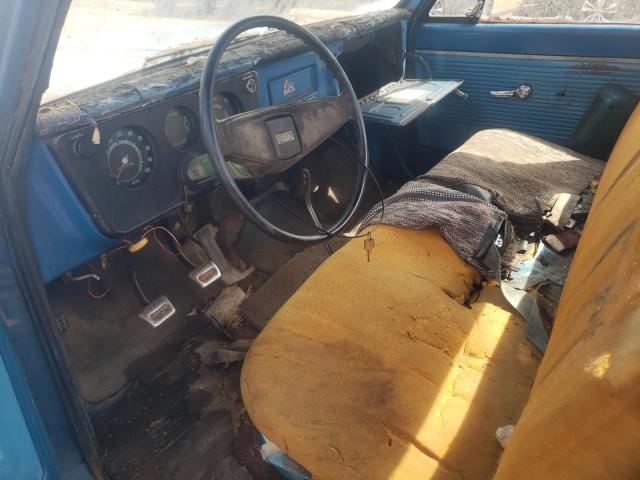 CS141A632878 - 1971 CHEVROLET C-10 BLUE photo 8