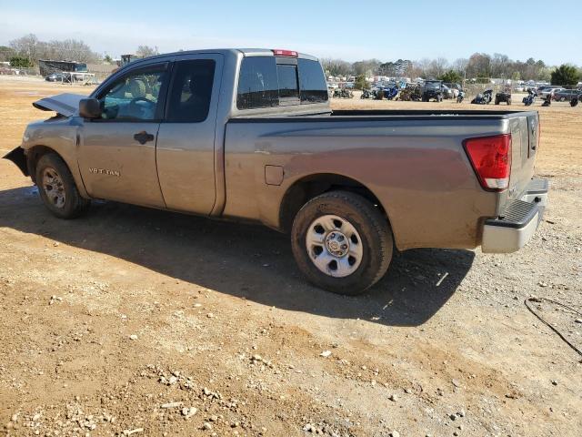 1N6BA06A37N208907 - 2007 NISSAN TITAN XE GRAY photo 2