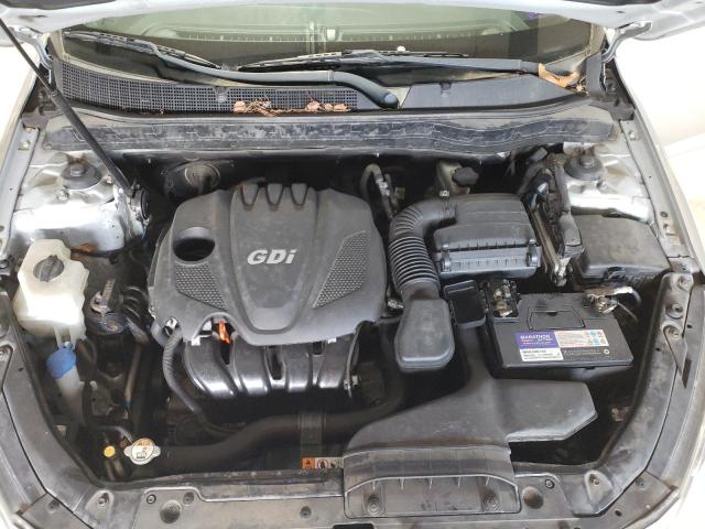 KNAGM4A72D5334669 - 2013 KIA OPTIMA LX SILVER photo 11