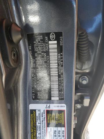 4T1BF1FK2CU124723 - 2012 TOYOTA CAMRY BASE CHARCOAL photo 12